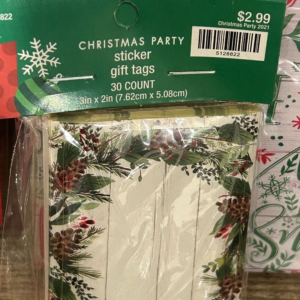 22 Festive  Holiday Christmas Gift Supplies -New Sealed - bags gift card holder - Picture 8 of 10